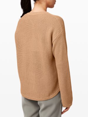 Easy Embrace Long Sleeve Sweater