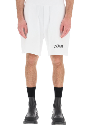 Dsquared2 Logo Print Shorts