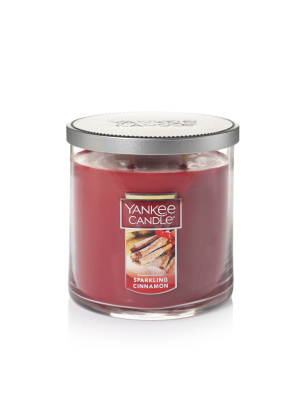 14.5oz Lidded Glass Jar 2-wick Sparkling Cinnamon Candle - Yankee Candle