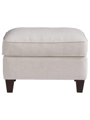 Alchemy Living Shelton Ottoman - Ivory