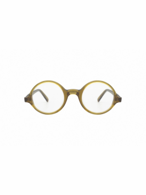 Lesca 345 Round Frame Glasses