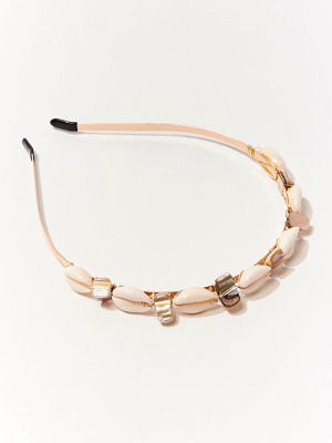 Cowrie Shell Headband