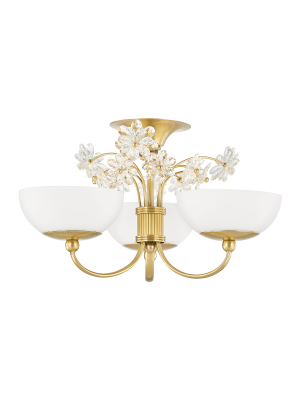 Beaumont 3 Light Flush Mount