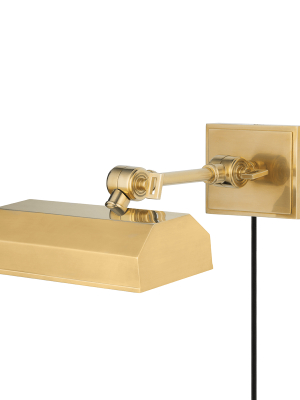 Hudson Valley Lighting Woodbury Picture Lamp - Aged Brass