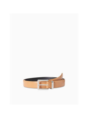 Leather Logo Belt