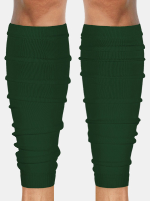 Hunter Green Football Leg Sleeves