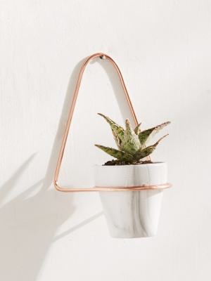 Aster Copper Planter Holder