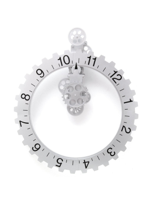 Big Wheel Hour Clock