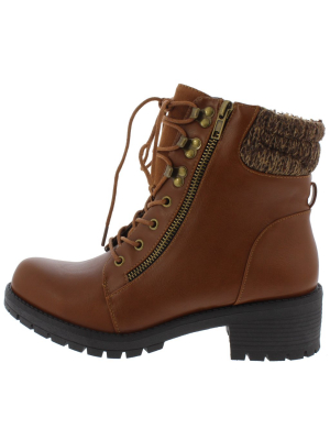 Tressa21x Dark Rust Women's Boot