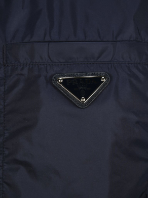 Prada Logo Plaque Jacket