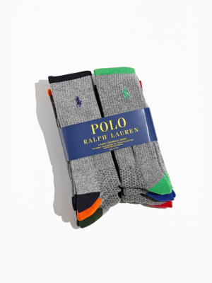 Polo Ralph Lauren Sport Crew Sock 6-pack