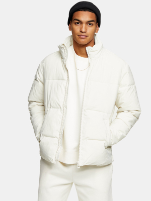 Considered Ecru Puffer Jacket