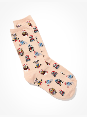 Ae Festive Animal Crew Sock