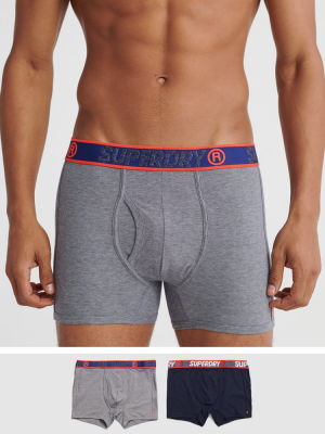Superdry Sports Boxers Double Pack