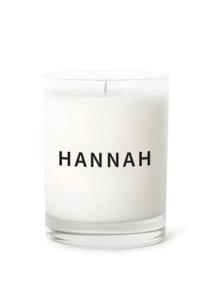 Candle Label - Name Personalized (black)