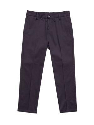 Emporio Armani Kids Straight Leg Trousers