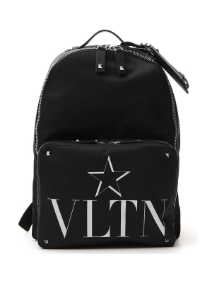 Valentino Vltn School Backpack