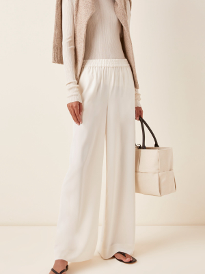 Wide-leg Jersey Pants