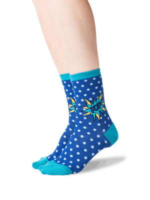 Women's Pop Crew Socks