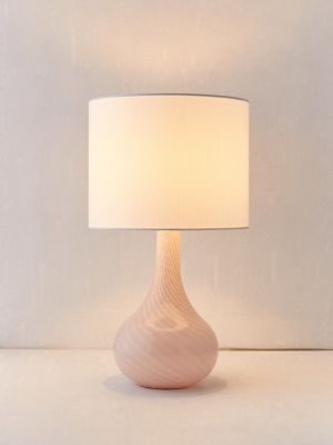 Celine Swirled Glass Table Lamp