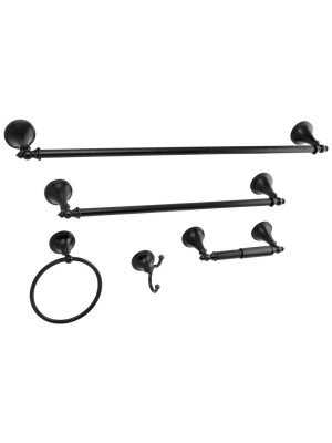 18"/24" Naples Towel Bar Bathroom Accessory Set - Kingston Brass