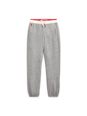 Cotton-blend Terry Jogger Pant