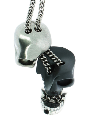 Alexander Mcqueen Skull Pendant Necklace