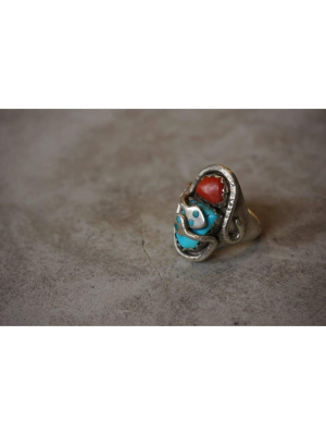 Effie Calavaza Dual Snake Ring | Vintage