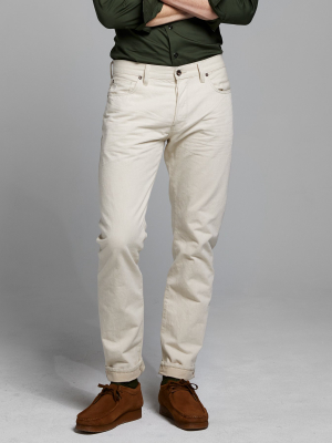 Slim Fit 5-pocket Chino In Canvas