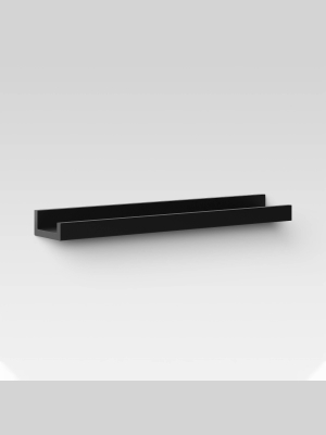 Picture Ledge Wall Shelf - Black - Threshold™