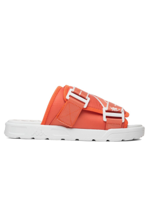 Kappa Authentic Jpn Mitel 2 Sandals - Orange/white