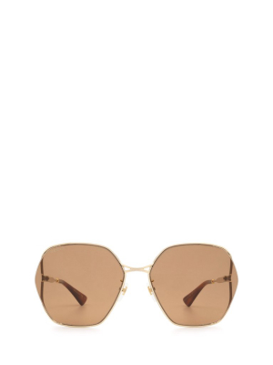 Gucci Eyewear Square Frame Sunglasses