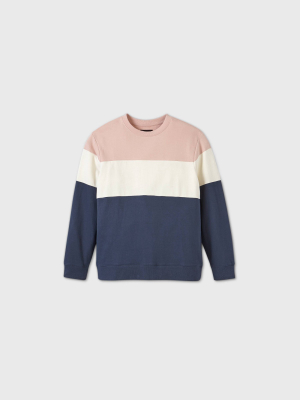 Men's Colorblock Crewneck Sweatshirt - Original Use™