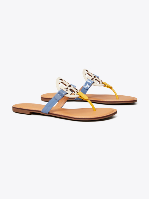 Miller Sandal, Mixed Leather