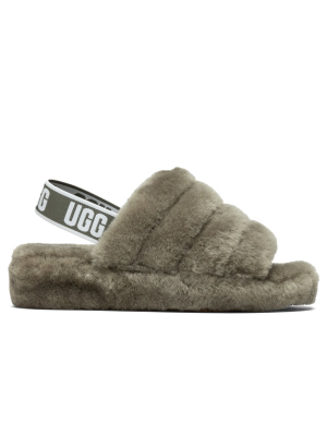 Ugg Women's Fluff Yeah Slide - Burnt Olive