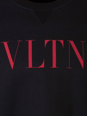 Valentino Vltn Print Sweatshirt