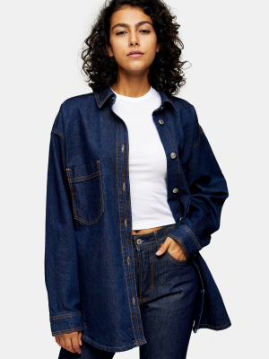 Indigo Denim Shacket