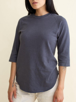 Solid Raglan 3/4 Sleeve