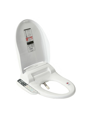 Sb-110 Electric Bidet Toilet Seat For Most Elongated Toilets White - Smartbidet