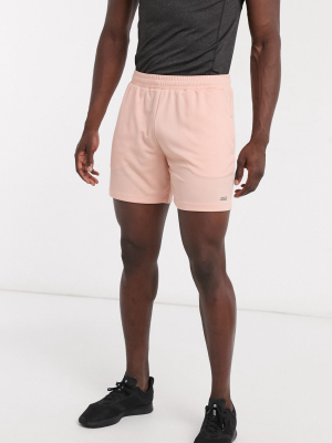 Asos 4505 Training Shorts In Pink