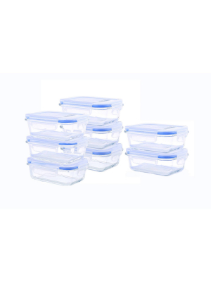 Kinetic Go Green Elements Rectangular Food Storage Container Set - 12oz