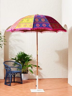 Eden Fringed Beach Umbrella