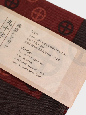 Japanese Handkerchief, Marujuji