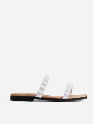 Thelma Sandal - White