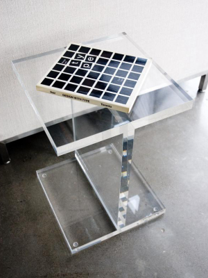 Acrylic I-beam Table