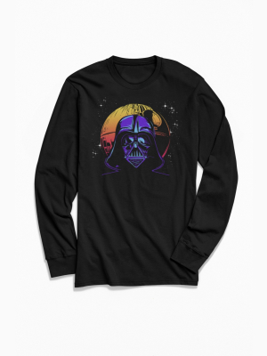 Star Wars Darth Vader And Death Long Sleeve Tee