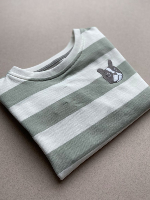 Basic Stripe Bulldog Mint