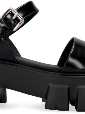 Prada Monolith Chunky Platform Sandals