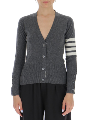 Thom Browne 4-bar V-neck Cardigan