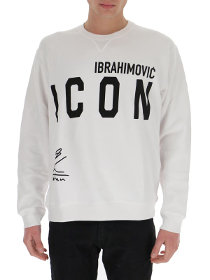 Dsquared2 X Ibrahimović Icon Crewneck Sweatshirt